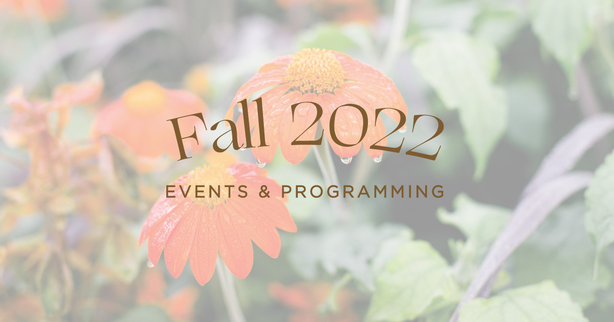 Reynolda Calendar of Events