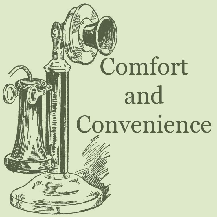illustration of a candlestick telephone